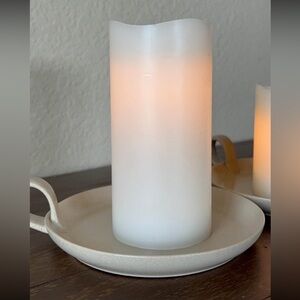 Brand New Target Cream Candle Holder - Home Accents